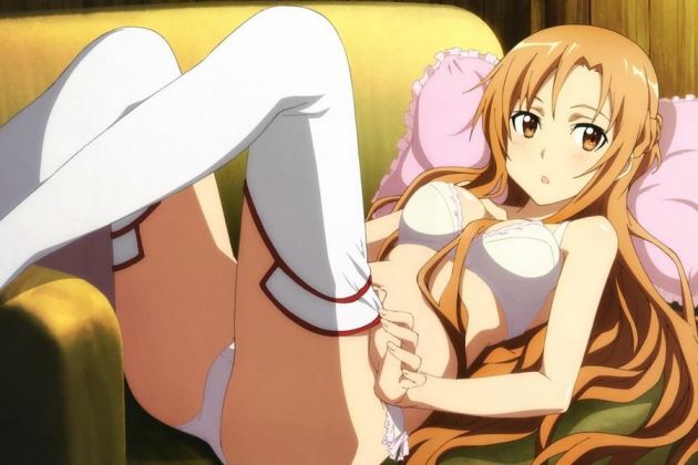 Sword Art Online Anime Lesbians - Asuna Yuuki Sword Art Online Wallpaper - Xxx Pics