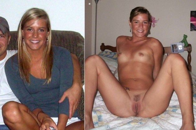 Clothed Then Naked Before After Dressed Undressed image image