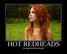 Demotivational Hot Redheads