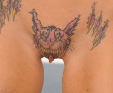 Funny Pussy Tattoos
