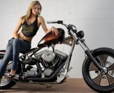 Girls On Harley Motorcycles