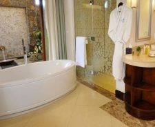 Hotel Bathroom With Jacuzzi