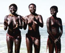 Naked African Tribeswoman