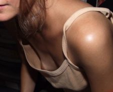 Nipples Downblouse Blouse