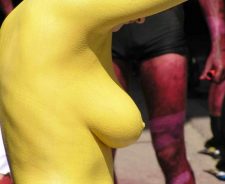 Nude Body Paint Uncensored