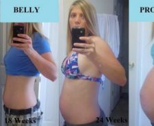 Pregnant Belly Growth By Month