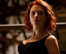 Scarlett Johansson As Black Widow In Avengers