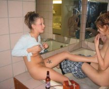 Shaving My Little Sisters Pussy