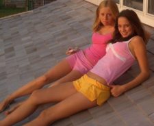 Teen Girls First Time Touching Each Other