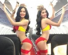 Vietnam Flight Attendant Lingerie